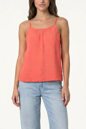 Cheesecloth Strappy Cotton Top
