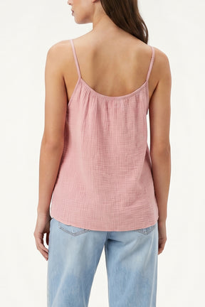 Cheesecloth Strappy Cotton Top