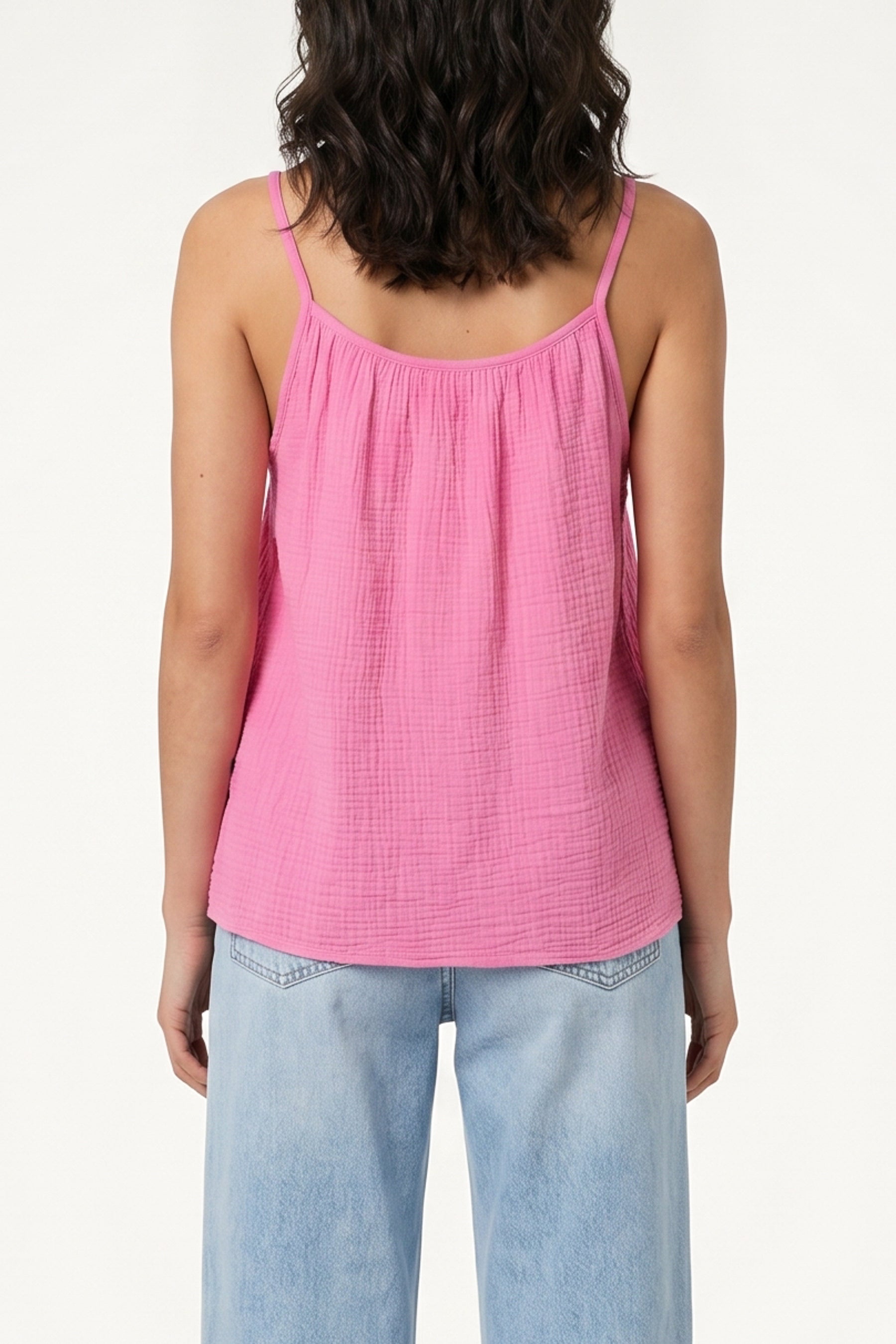 Cheesecloth Strappy Cotton Top