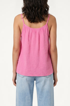 Cheesecloth Strappy Cotton Top