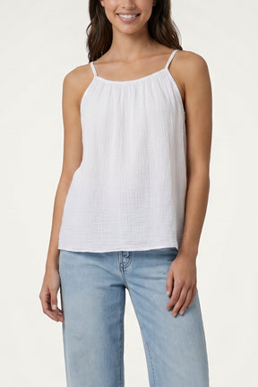 Cheesecloth Strappy Cotton Top
