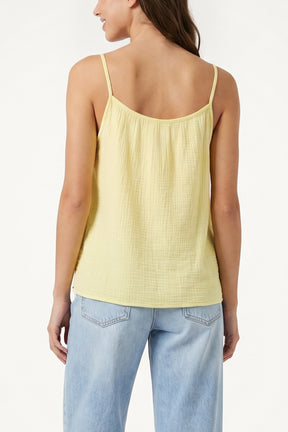 Cheesecloth Strappy Cotton Top