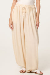 Loose Cuff Trousers With Pockets