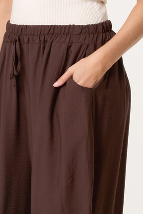 Loose Cuff Trousers With Pockets
