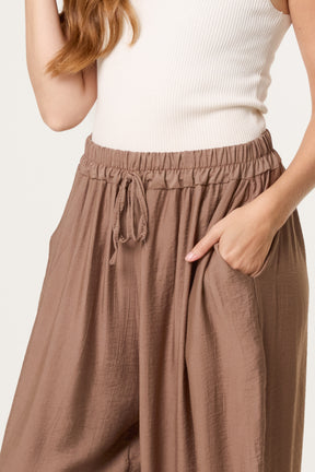 Loose Cuff Trousers With Pockets