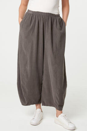 Courdroy Elasticated Waist Trousers