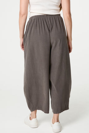 Courdroy Elasticated Waist Trousers