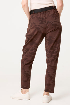 Belted Camouflage Trousers