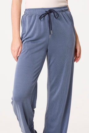 Straight Leg Jersey Bottoms