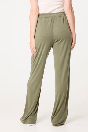 Straight Leg Jersey Bottoms