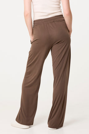 Straight Leg Jersey Bottoms