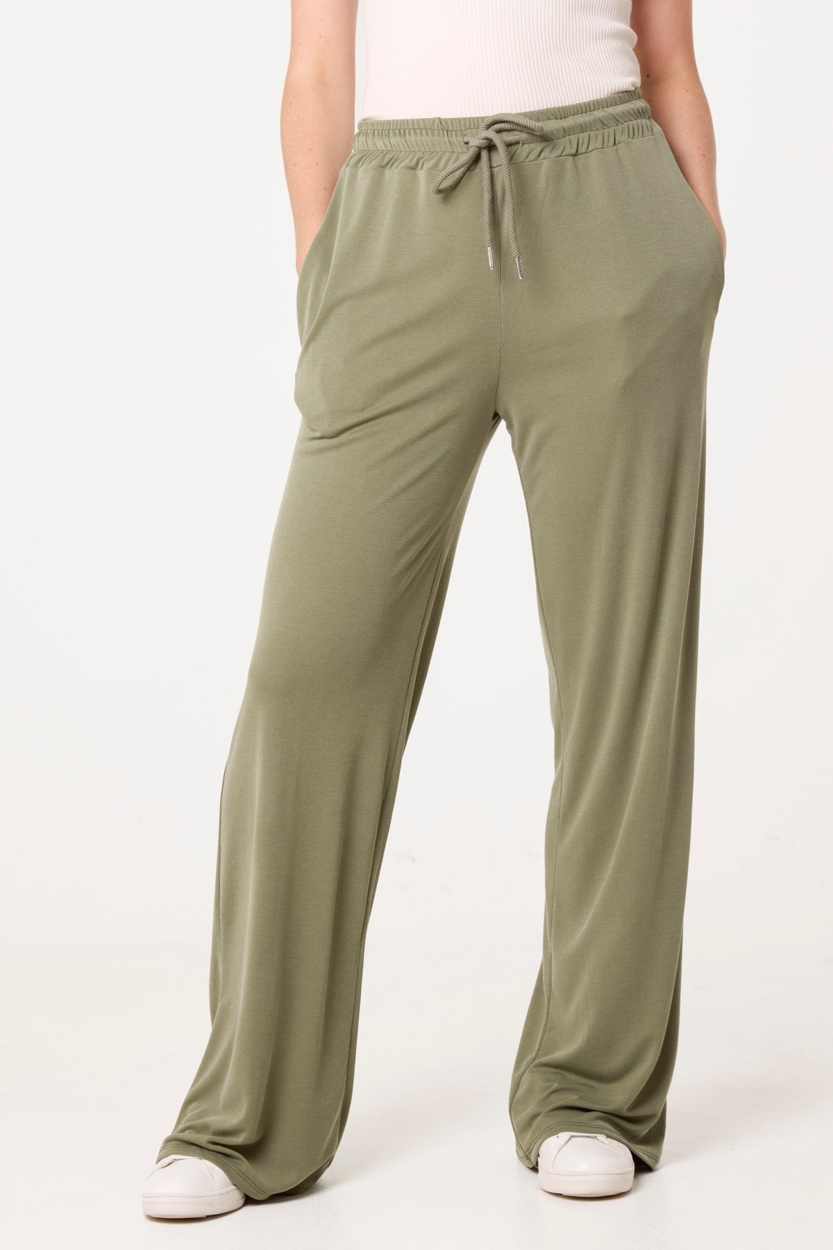 Straight Leg Jersey Bottoms
