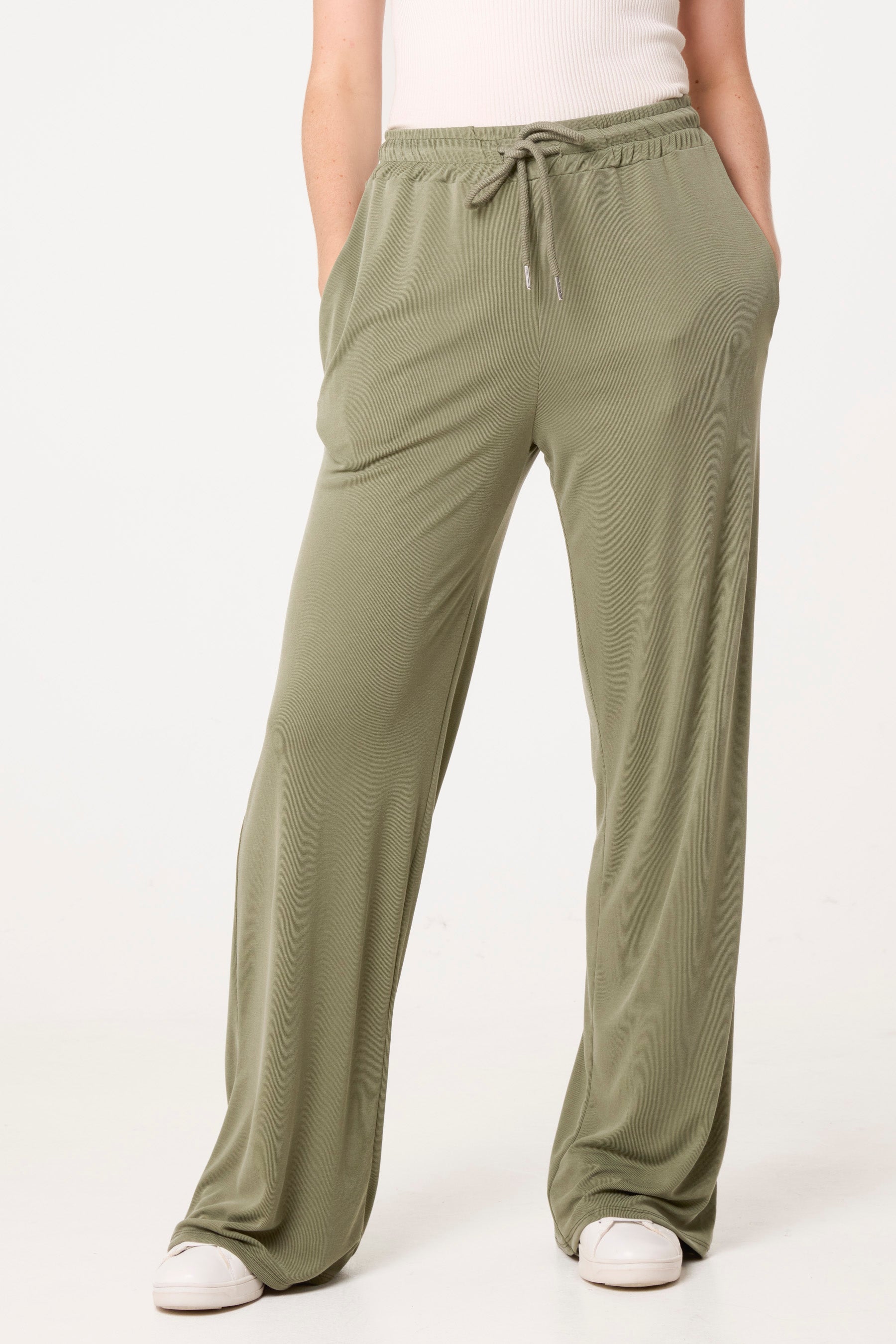 Straight Leg Jersey Bottoms
