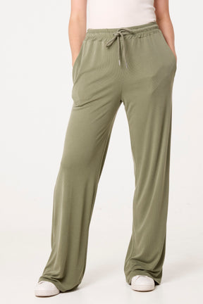 Straight Leg Jersey Bottoms