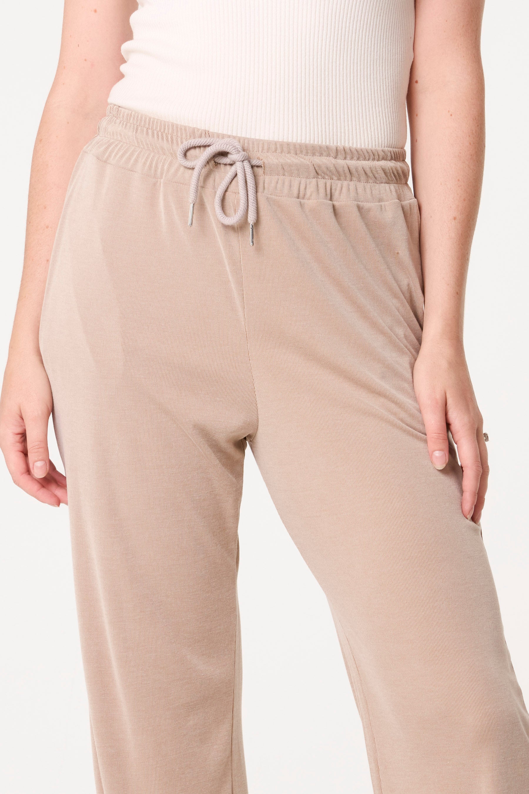 Straight Leg Jersey Bottoms