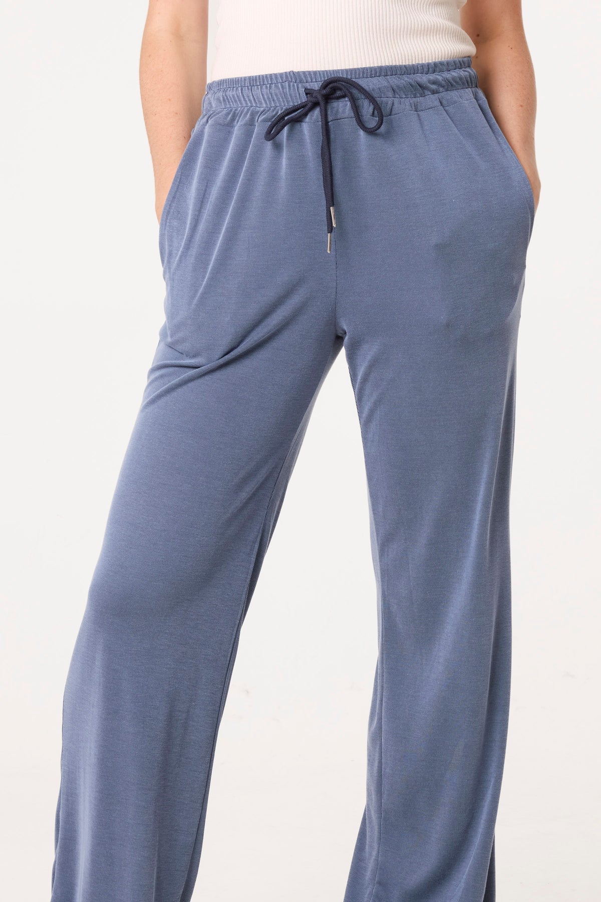 Straight Leg Jersey Bottoms