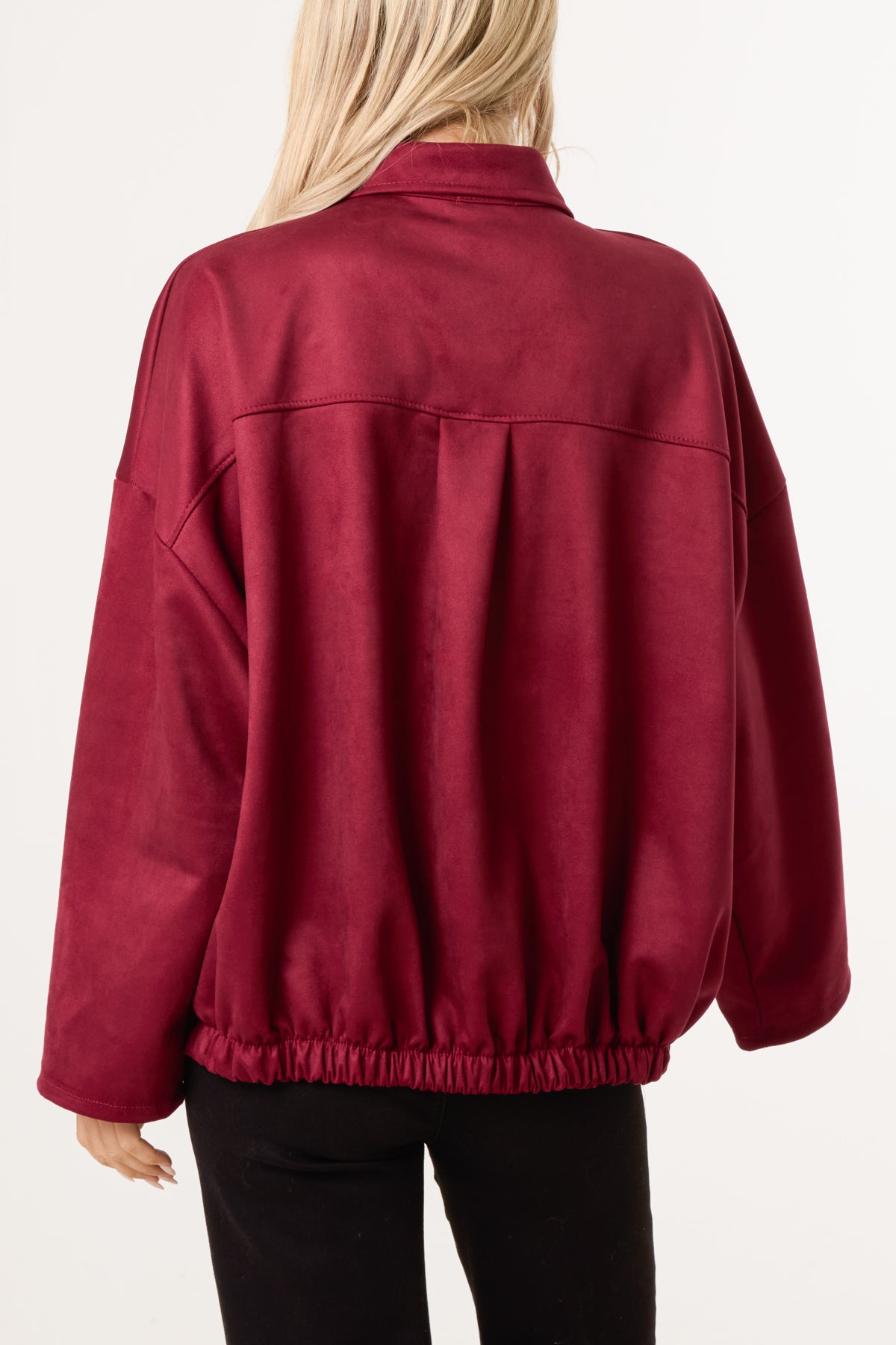 Zip Through Balloon Jacket