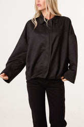 Zip Through Balloon Jacket