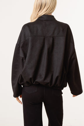 Zip Through Balloon Jacket