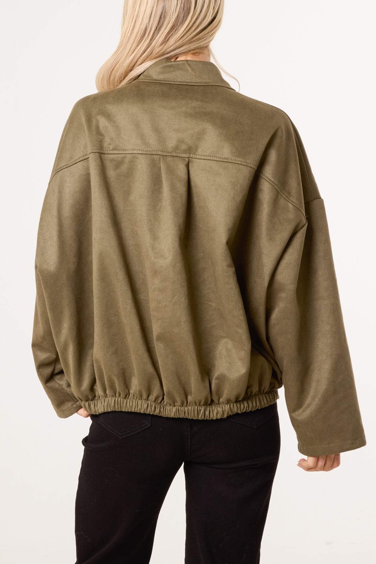 Zip Through Balloon Jacket
