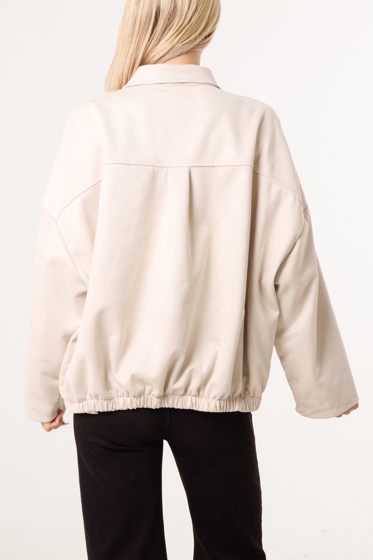 Zip Through Balloon Jacket