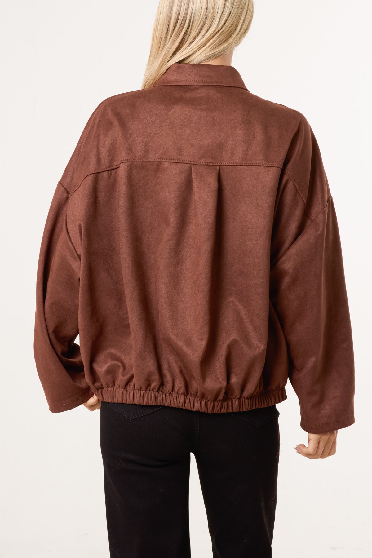 Zip Through Balloon Jacket