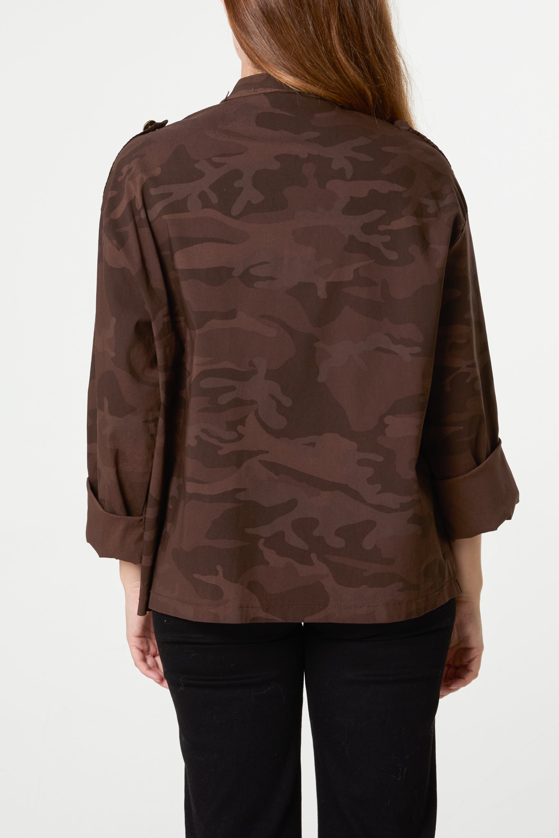 Military Band Camouflage Jacket