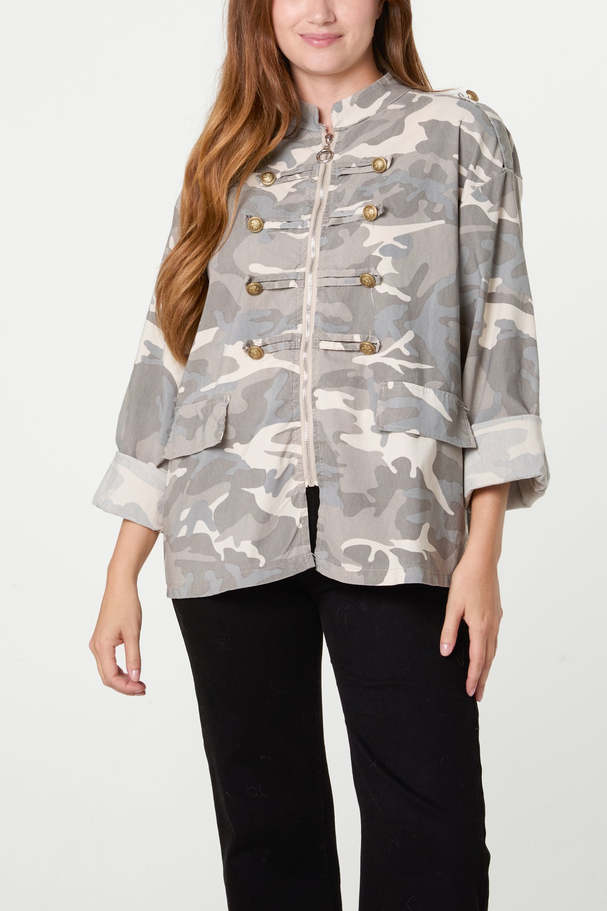 Military Band Camouflage Jacket