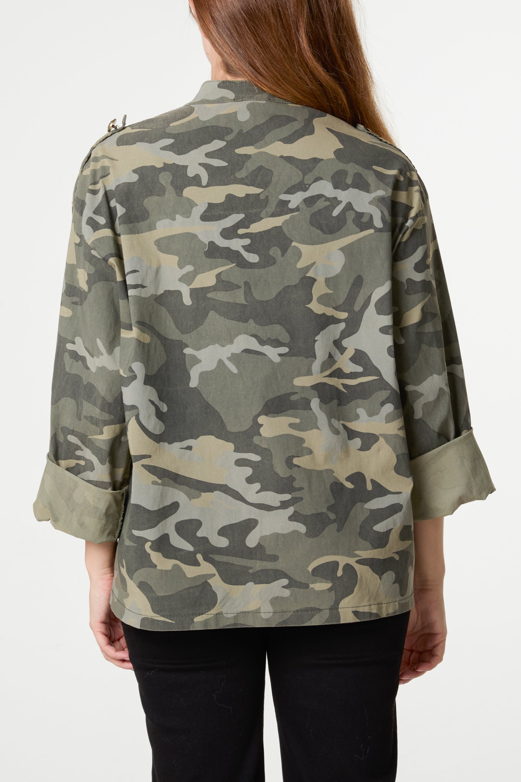 Military Band Camouflage Jacket