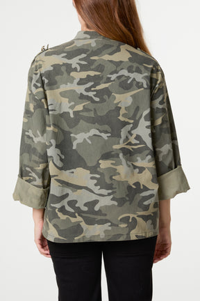 Military Band Camouflage Jacket