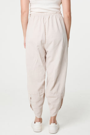 Pure Cotton Corduroy Trousers