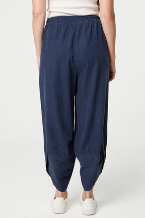 Pure Cotton Corduroy Trousers