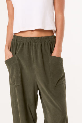 Pure Cotton Corduroy Trousers