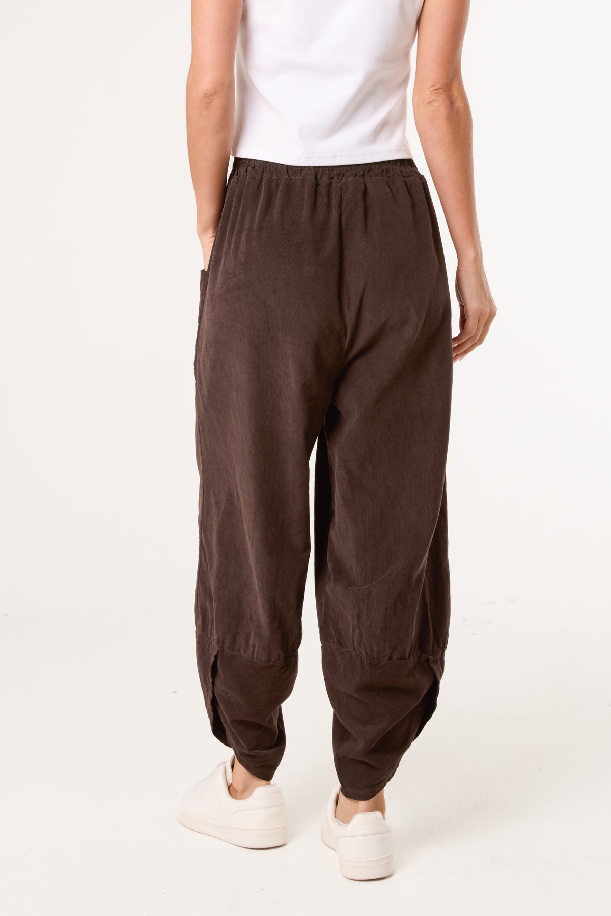 Pure Cotton Corduroy Trousers
