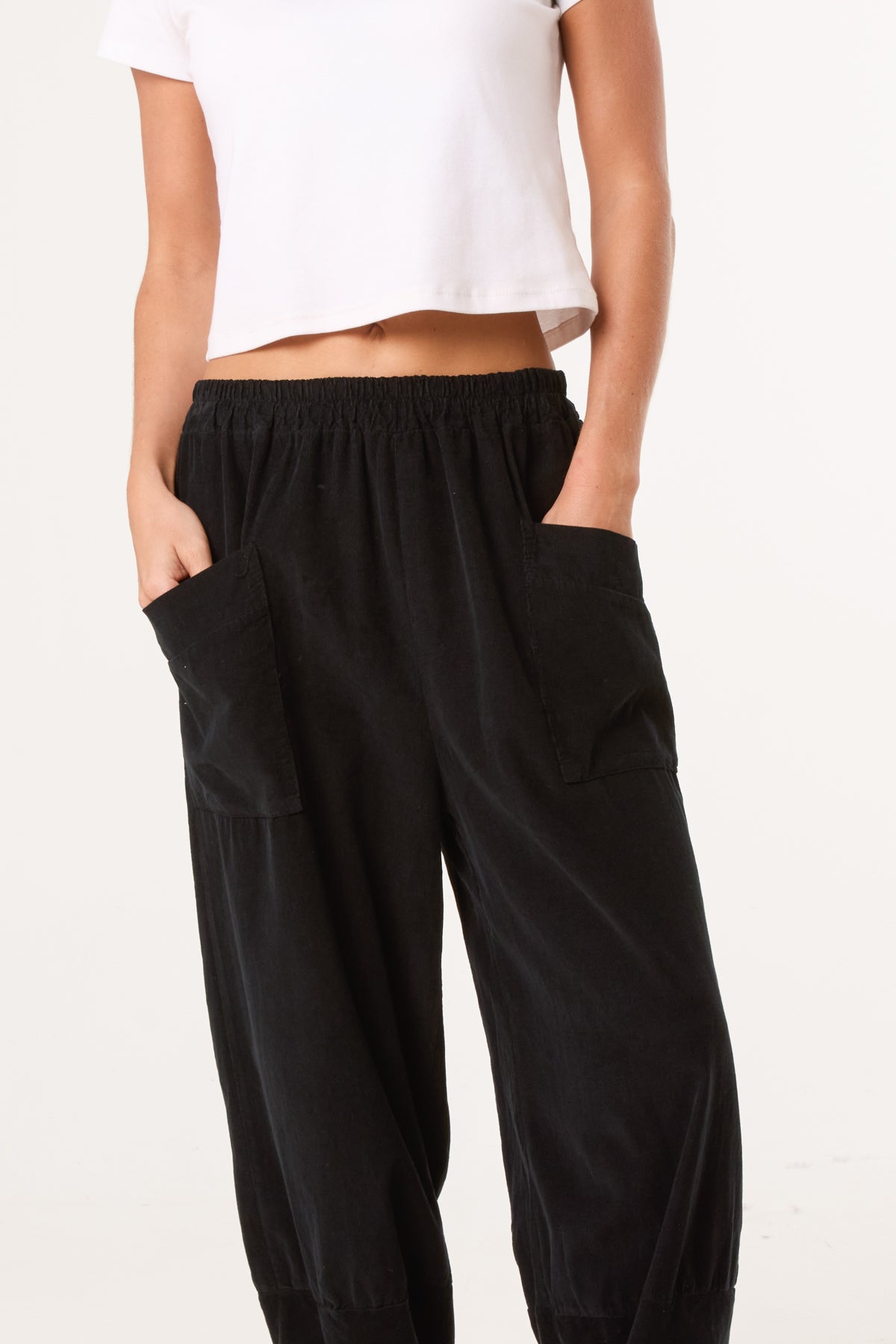 Pure Cotton Corduroy Trousers