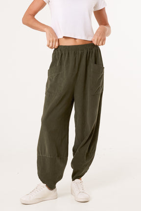 Pure Cotton Corduroy Trousers