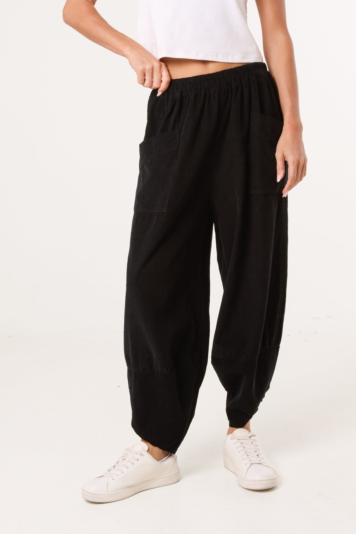 Pure Cotton Corduroy Trousers