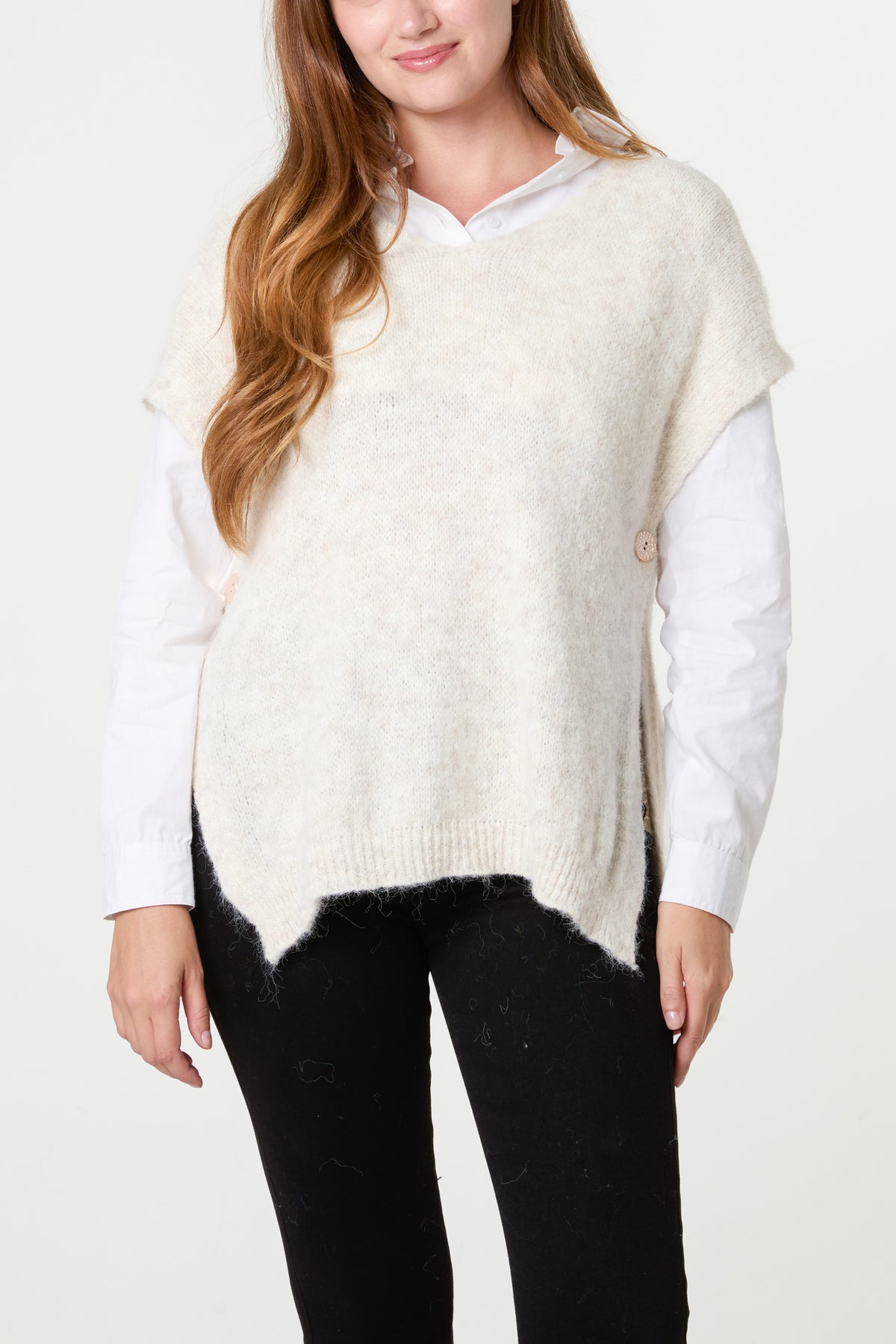 Essential V-Neck Knit Jumper