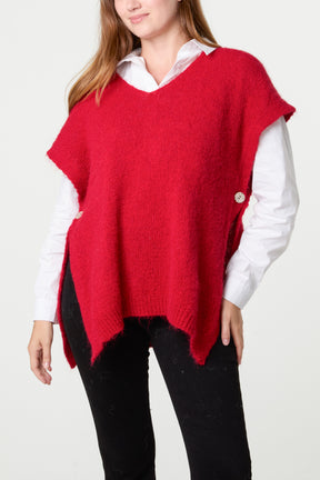 Essential V-Neck Knit Jumper