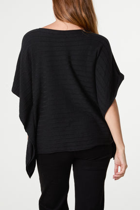 Essential Batwing Ribbed Top