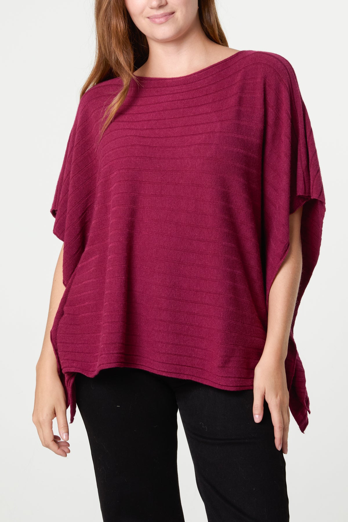 Essential Batwing Ribbed Top