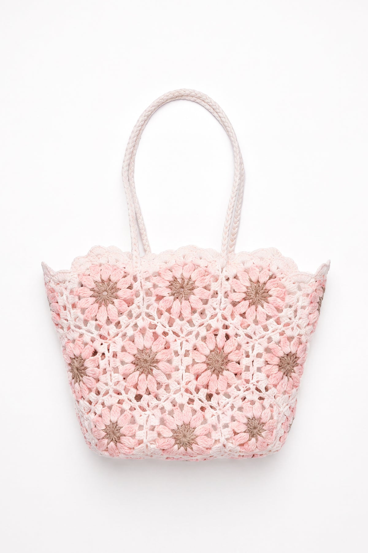 Daisies Crochet Bag