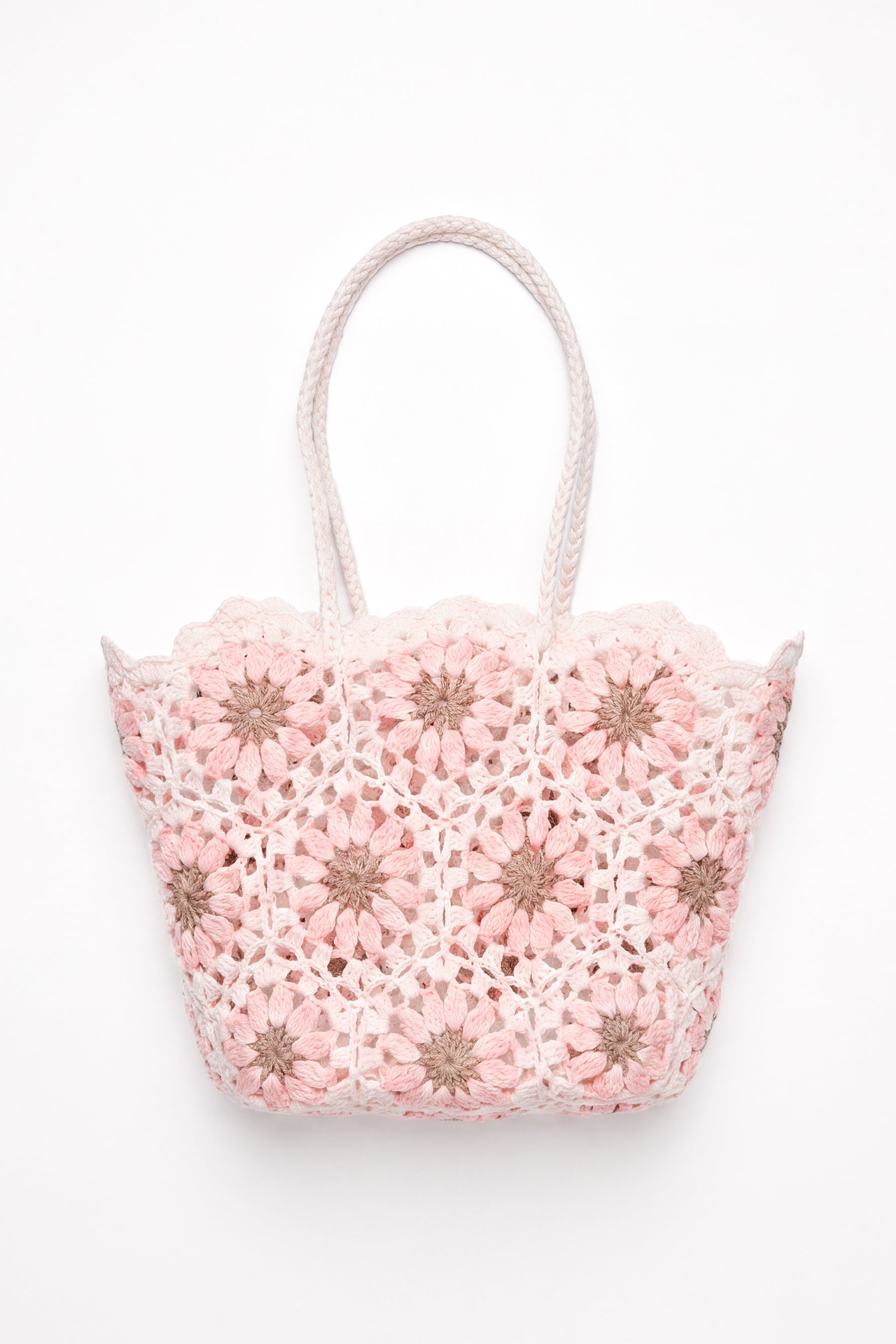 Daisies Crochet Bag