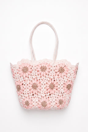 Daisies Crochet Bag