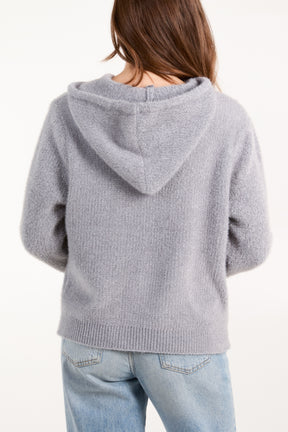 Zip Up Cosy Hoodie (New Colours Available)