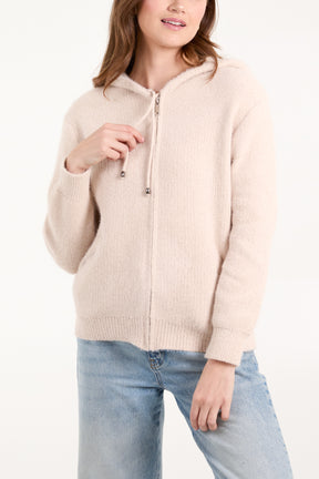 Zip Up Cosy Hoodie (New Colours Available)