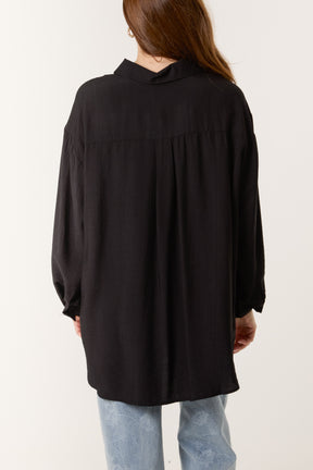 High Low Long-Sleeve Shirt