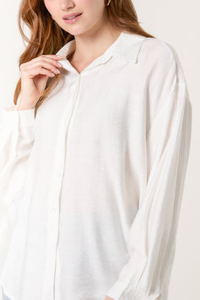 High Low Long-Sleeve Shirt
