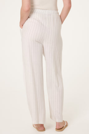 Pin Striped Elasticated Trousers