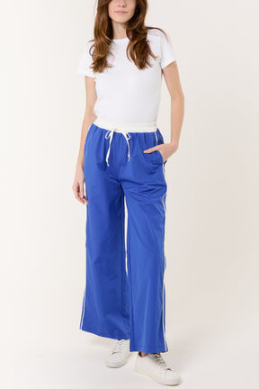 Elasticated Side Stripe Tracksuit Bottoms